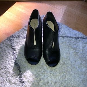 Nine West open toe boots